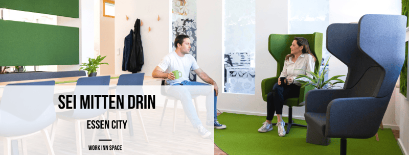 Im Herzen von Essen - Sitzen wir