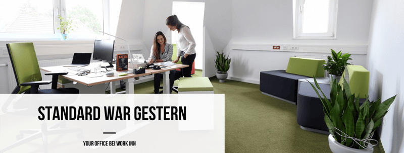 Standard Büro oder Coworking Office