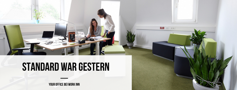 Standard Büro oder Coworking Office